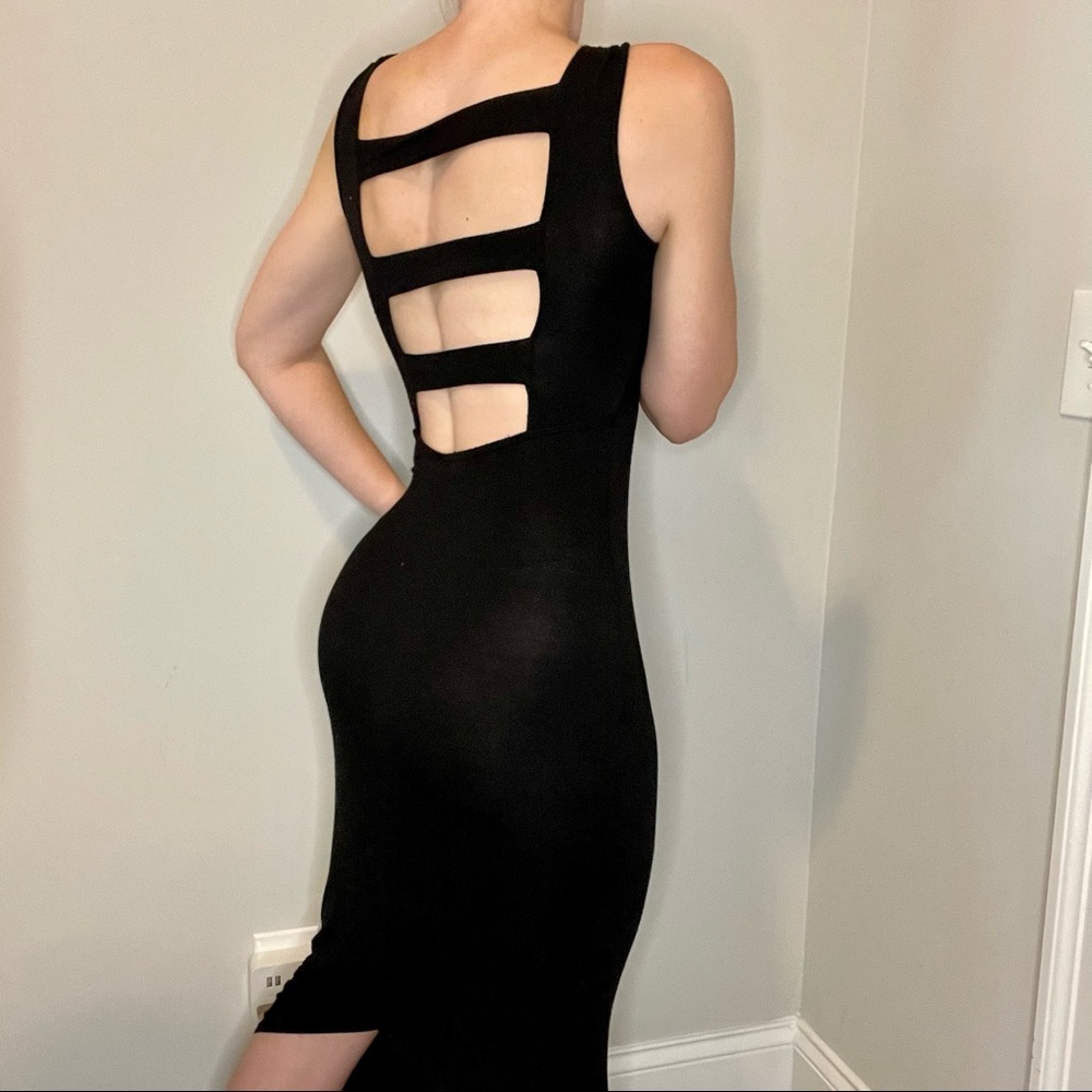 Body Con Maxi Dress
